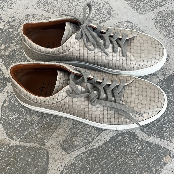 Aquatalia Avery Embossed Calf Sneaker - Picture 7 of 11